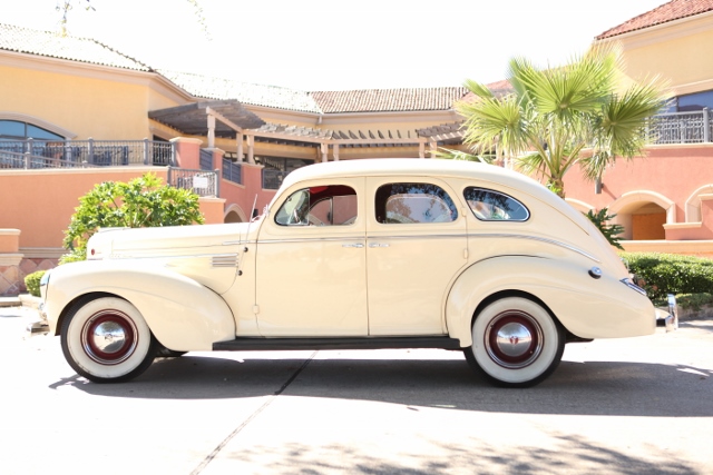 1939 Chrysler Imperial, part of the Destiny Limousine Service, Houston TX fleet