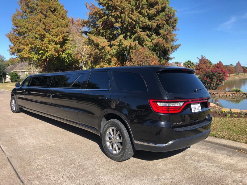 16 Passenger Dodge Durango Limo, a 16 passenger vehicle available from Destiny Limousine Service, Houston TX