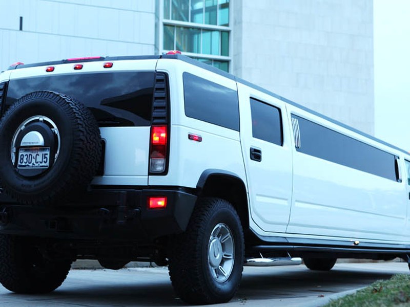 18-20 Passenger Hummer Limousine (White), a 18-20 passenger vehicle available from Destiny Limousine Service, Houston TX