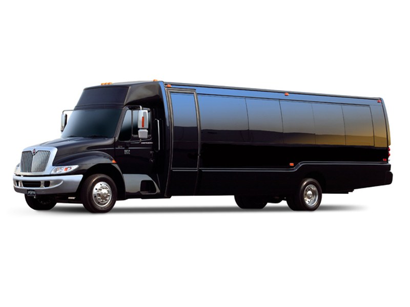 38 Passenger Shuttle Bus, a 38 passenger vehicle available from Destiny Limousine Service, Houston TX