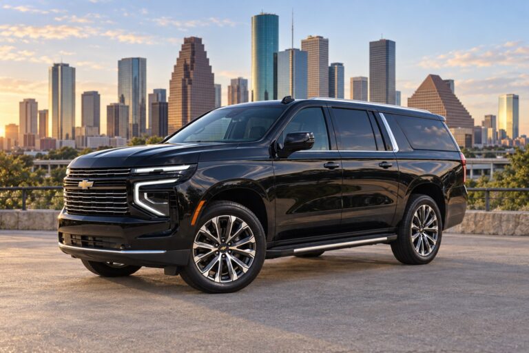 Black Suburban (illustrative image)