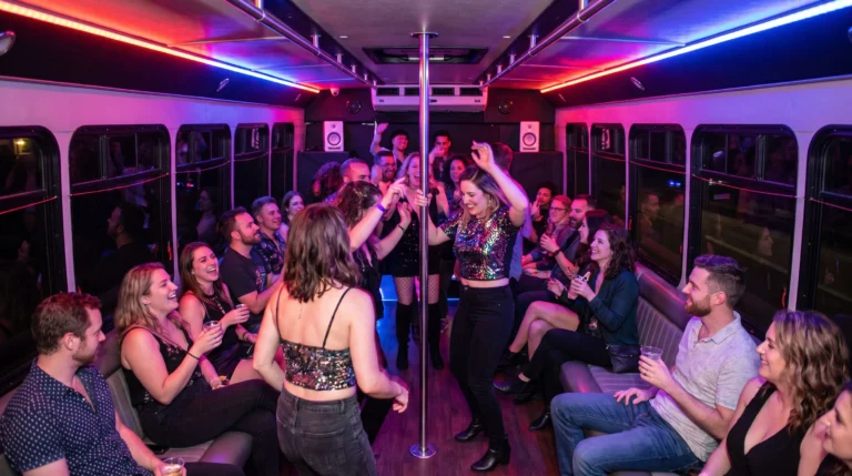 How to Plan the Perfect Night Out with a Party Bus - party bus