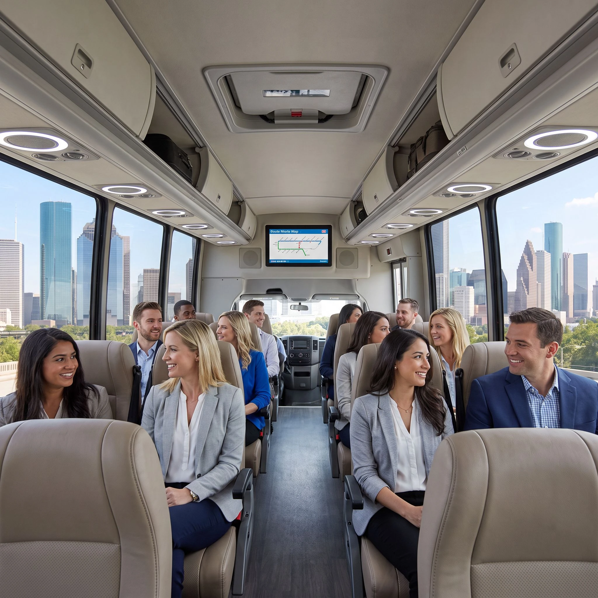 The Benefits of Using a Shuttle Bus for Group Events - group travel